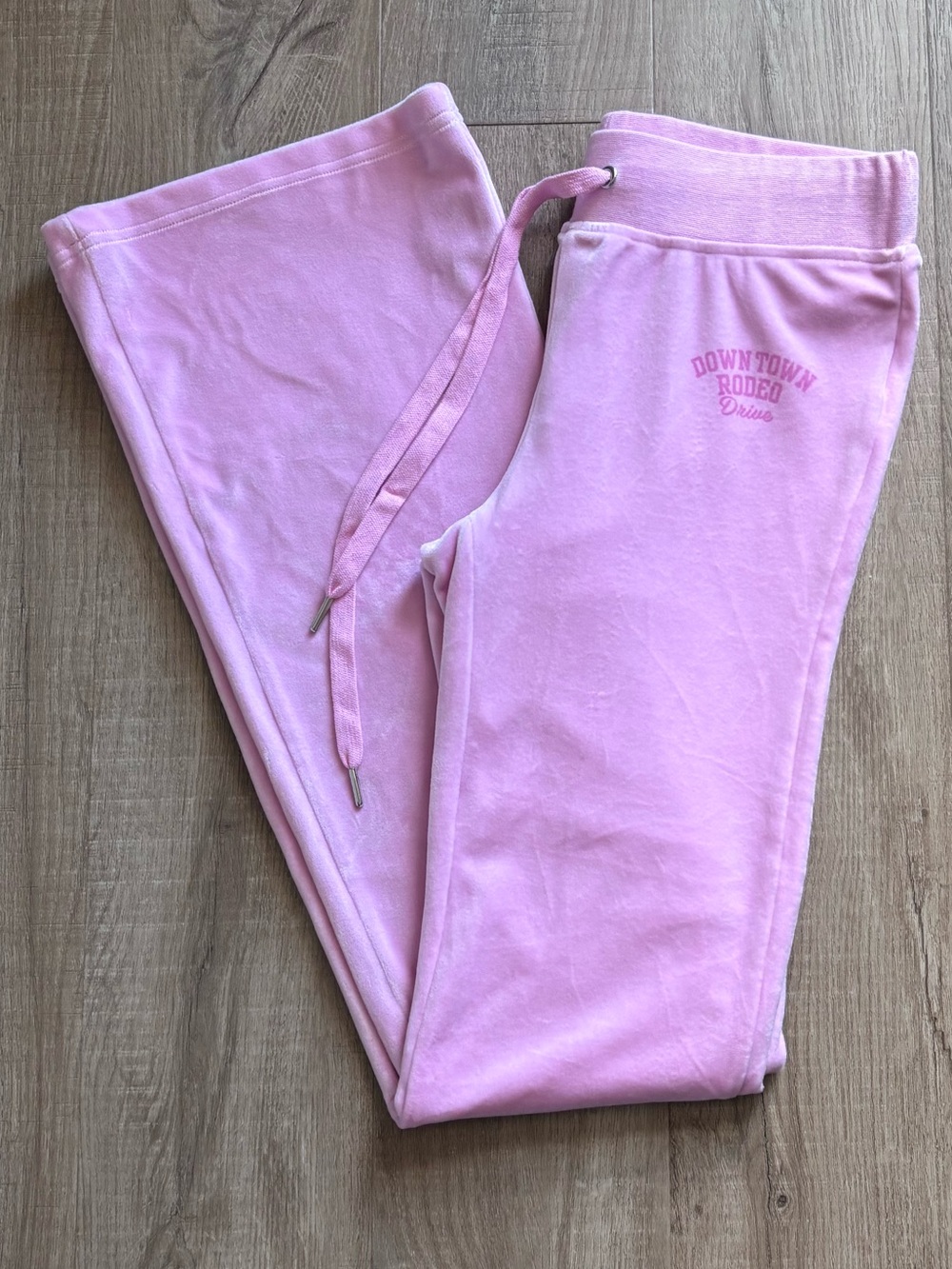 Zara Low Rise Flare Lounge Pants in Pink